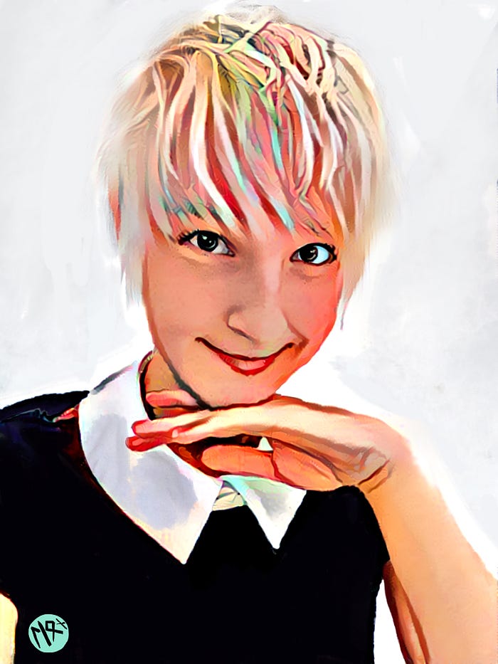 Another portrait for a friend