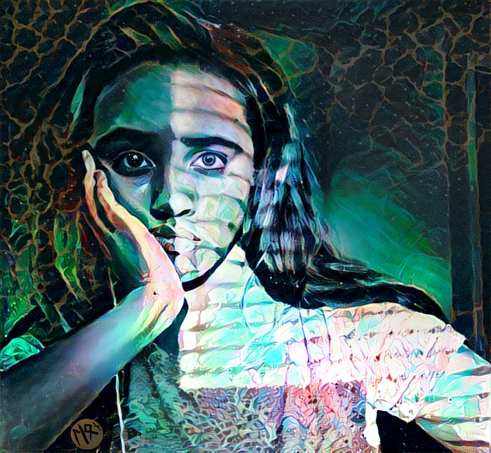 One of the portraits I made for a friend