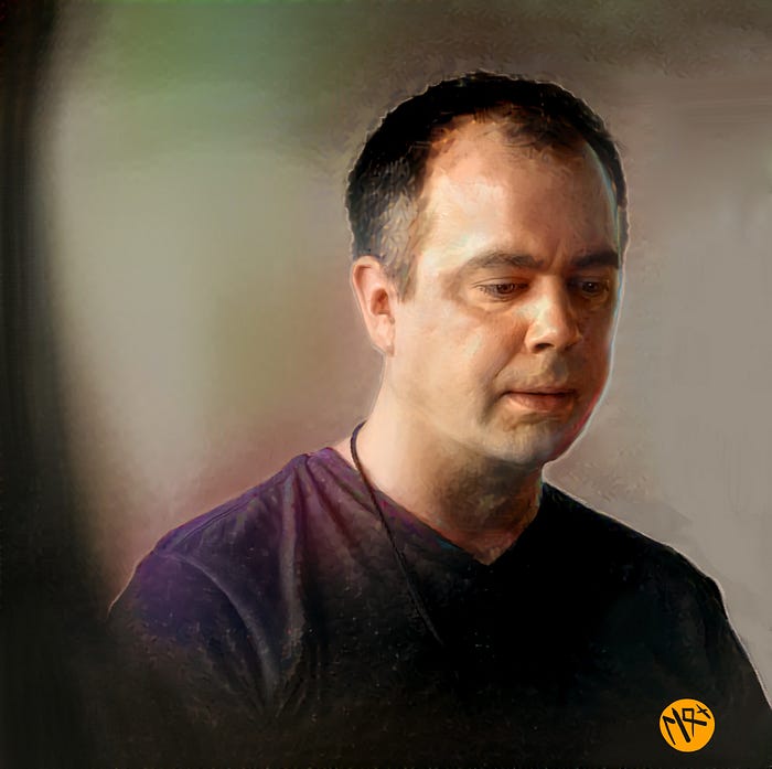 One of the portraits I made for a friend (Check out his game BattleSloths! Phil is awesome!)