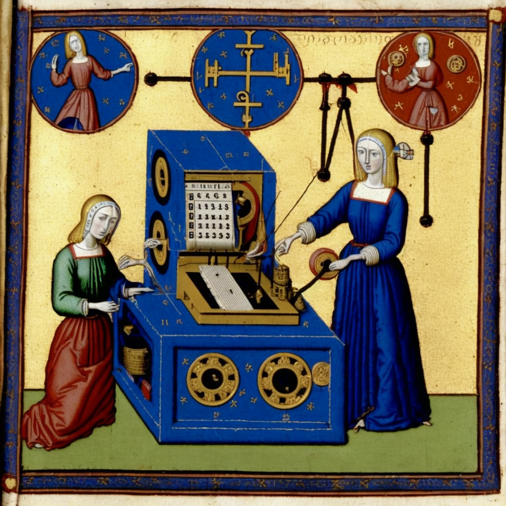 art piece titled “idolatry machine”