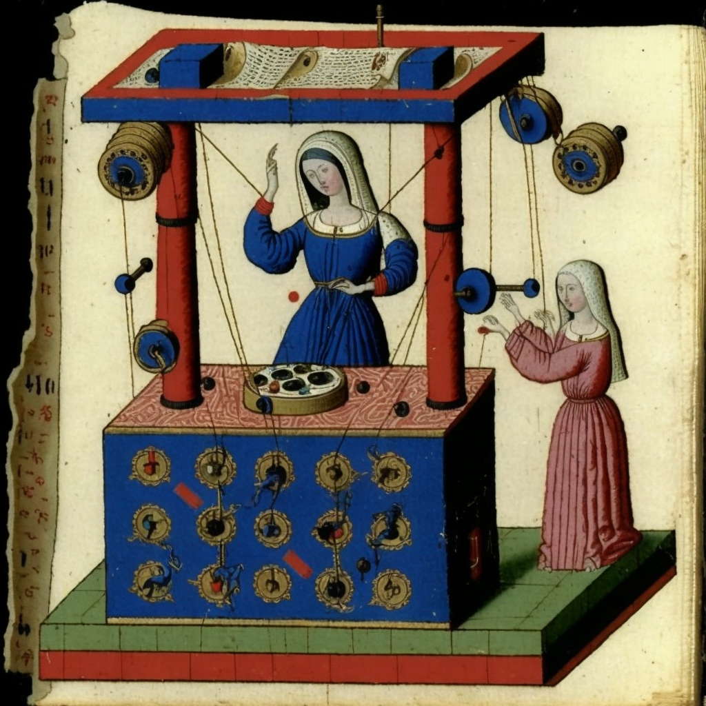 art piece titled “idolatry machine”
